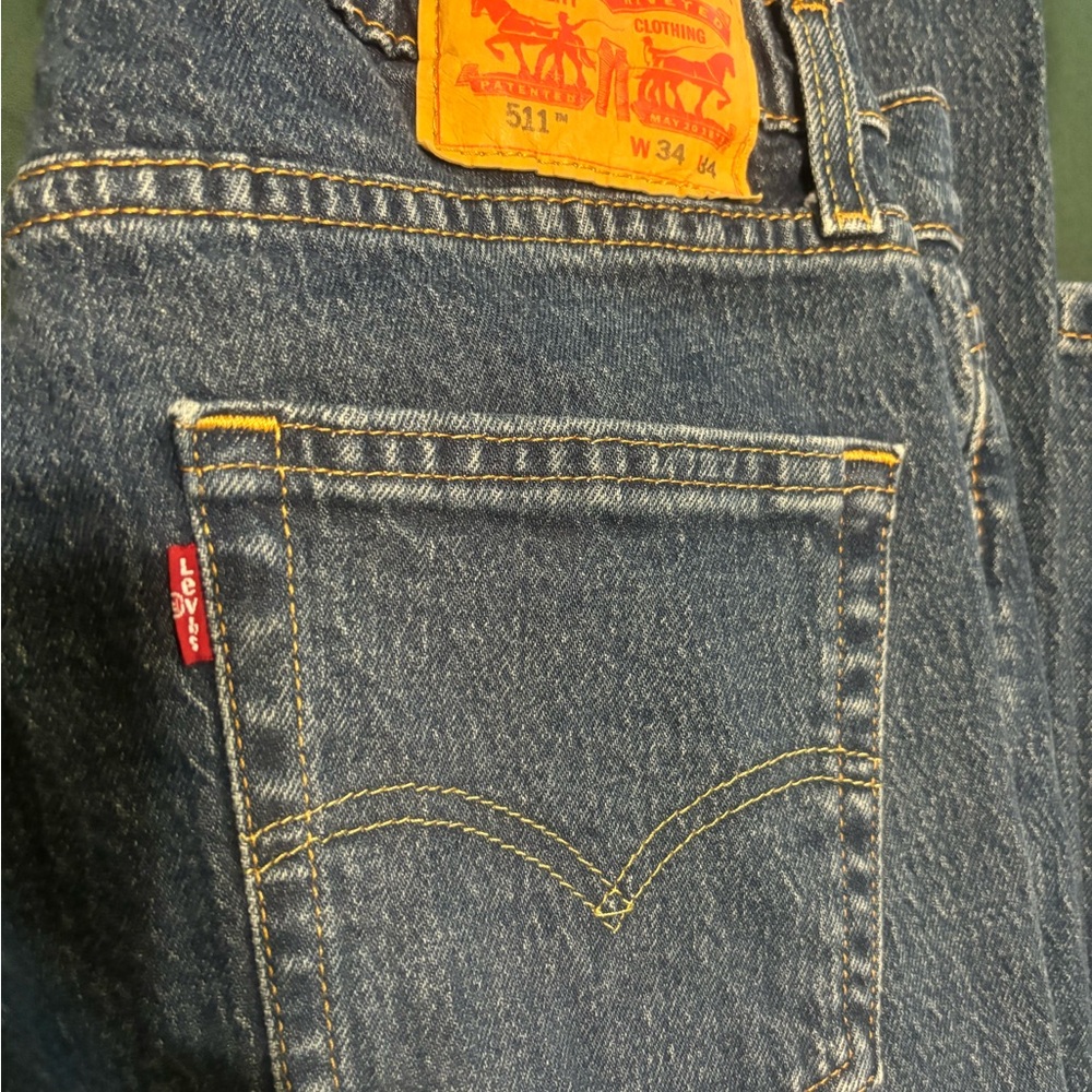 Levi's dark Blue Men's Jeans 34x34